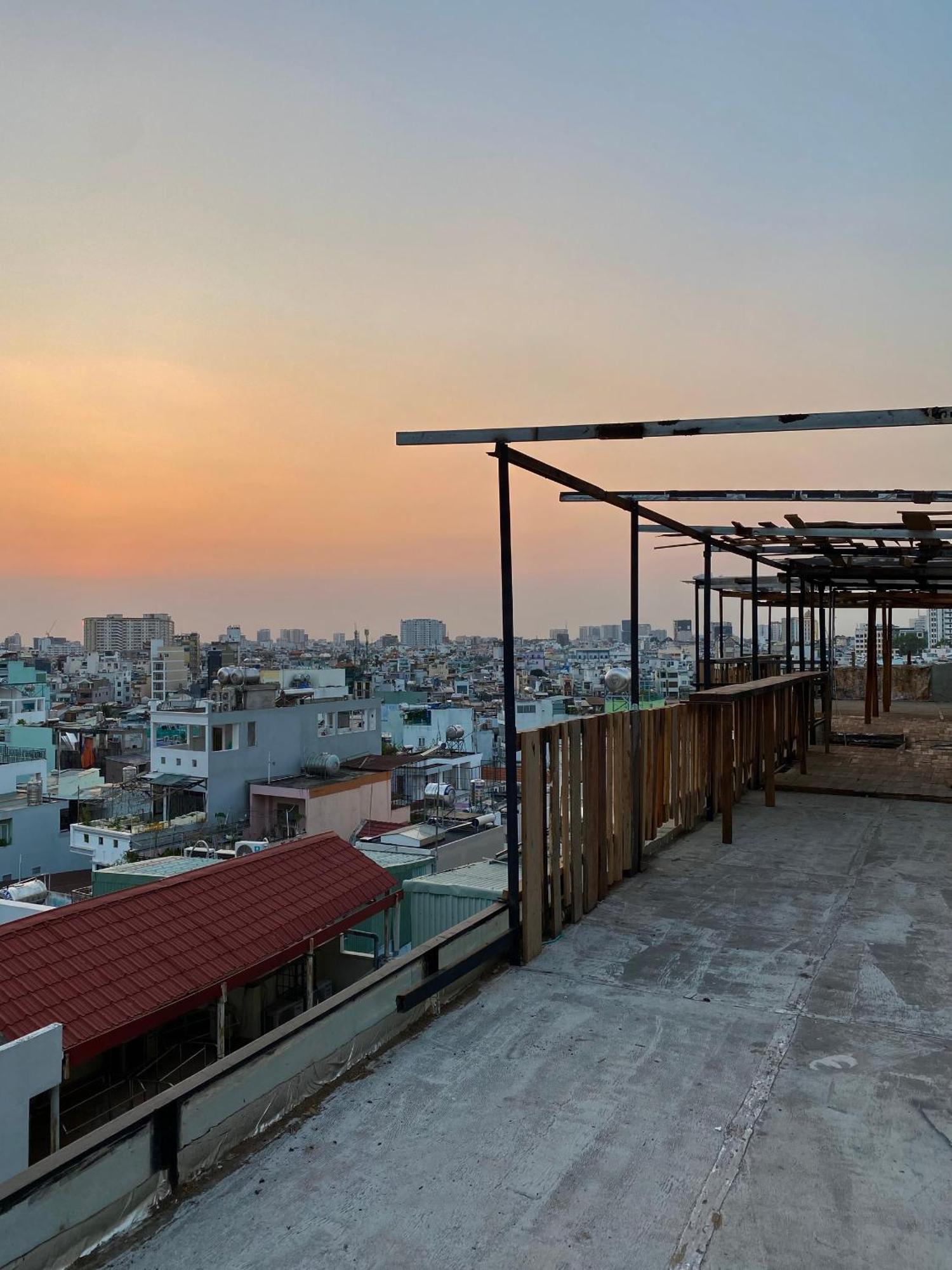 The Gk House Hostel, Ecolliving, Central City, Natural Wooden, Chill View Rooftop, Restaurant And Cocktail Bar Bandar Ho Chi Minh Luaran gambar